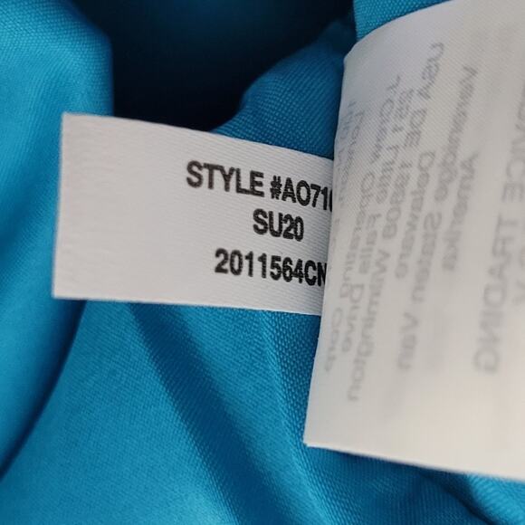 J. Crew Dress Re-Imagined Structured Linen Blend Sheath Monaco Blue 12 - Picture 5 of 7